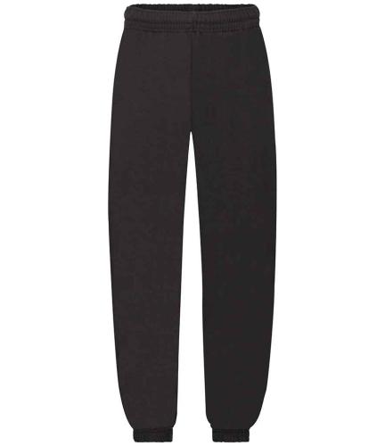 Fruit Loom Kids Jog Pants - Black - 12-13